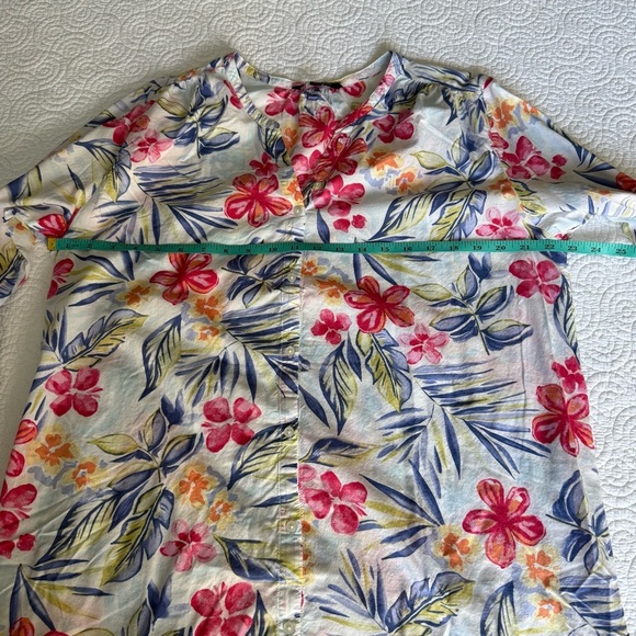 Lauren Ralph Lauren Floral Blouse in Pink and Blue - Picture 6 of 8
